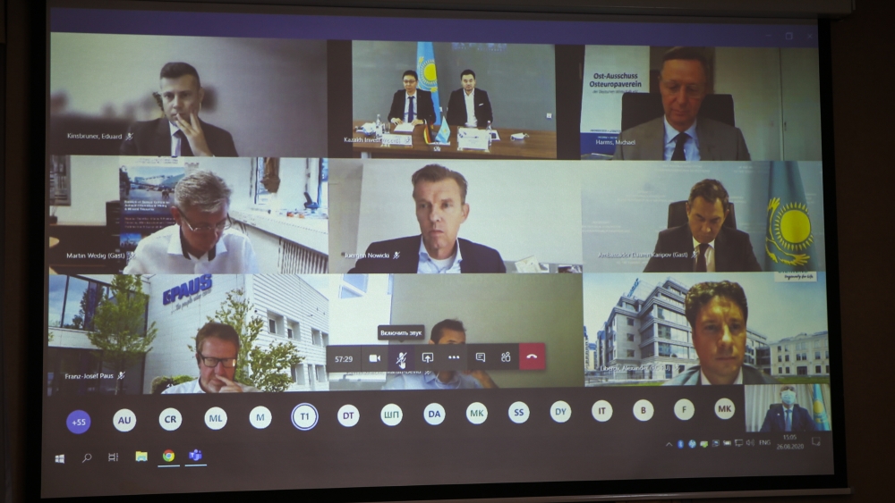 Roman Sklyar held an online meeting with the heads of large German companies