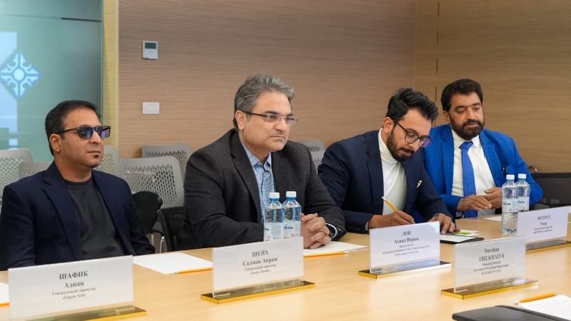 В Астане состоялась встреча с делегацией Gujranwala Business Centre 