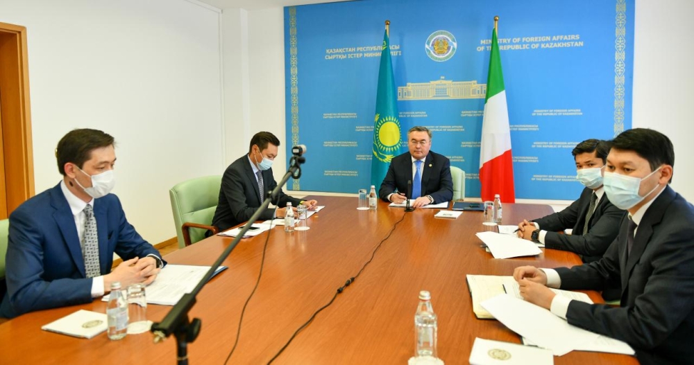 The Kazakh-Italian business forum was held online
