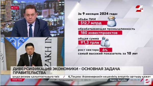 Диверсификация экономики – основная задача Правительства
