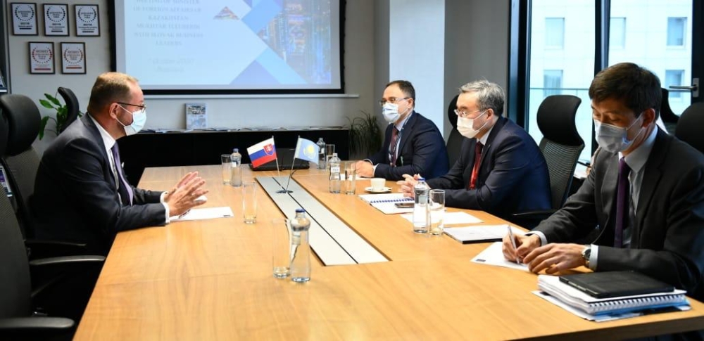 Mukhtar Tleuberdi invited investors from Slovakia and Hungary to cooperate