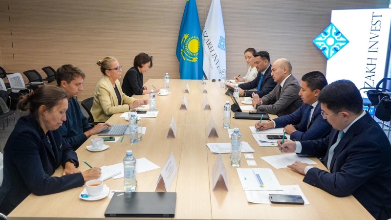 Meeting with Representatives of French Company Ellipse Group Held in Astana