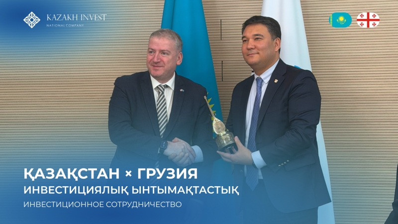 Gabidulla Ospankulov, Chairman of the Investment Committee, met with Levan Diasamidze, Ambassador of Georgia